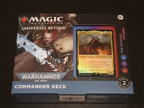 Mtg warhammer 000 commander - mtg,